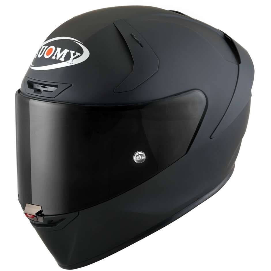 Casco Integrale SUOMY SR-GP EVO PLAIN - (Matt Black)