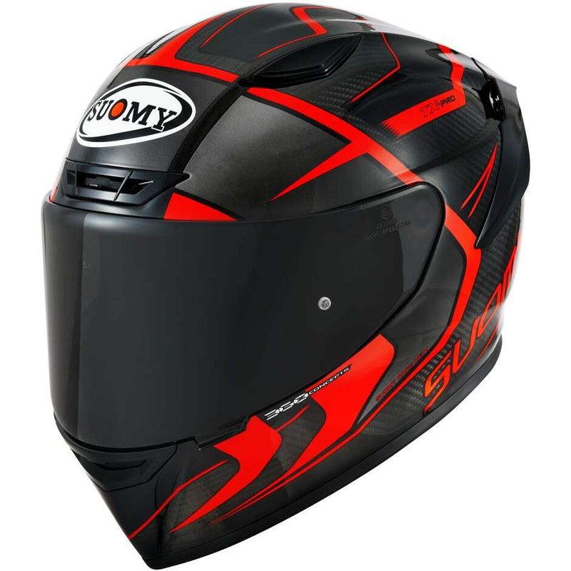 Casco Integrale SUOMY TX-PRO ADVANCE - (Red Fluo)