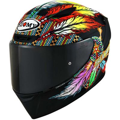 Casco Integrale SUOMY TRACK-1 CHIEFTAIN - (Matt Black)