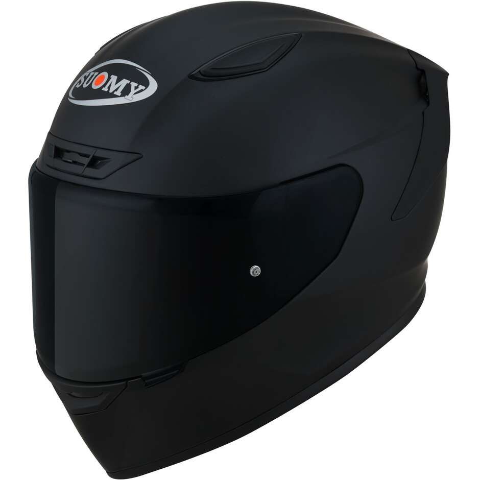 Casco Integrale SUOMY TRACK-1 PLAIN - (Matt Black)