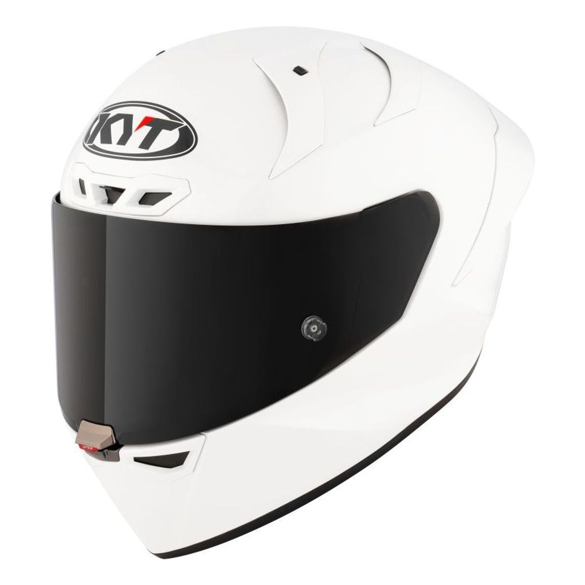 Casco Integrale KYT KX-1 RACE GP PLAIN - (White)