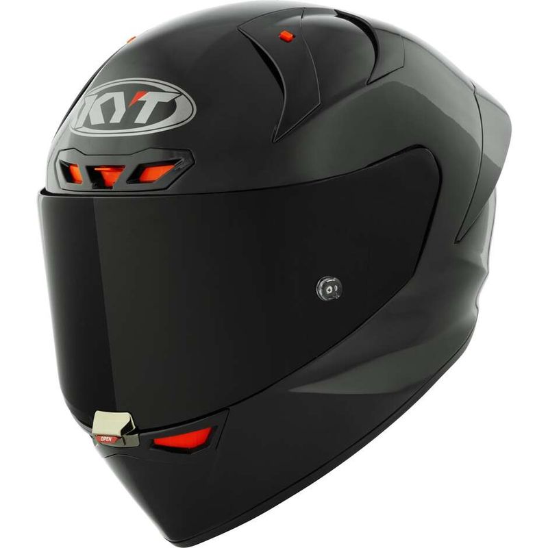 Casco Integrale KYT KX-1 RACE GP PLAIN - (Matt Black)