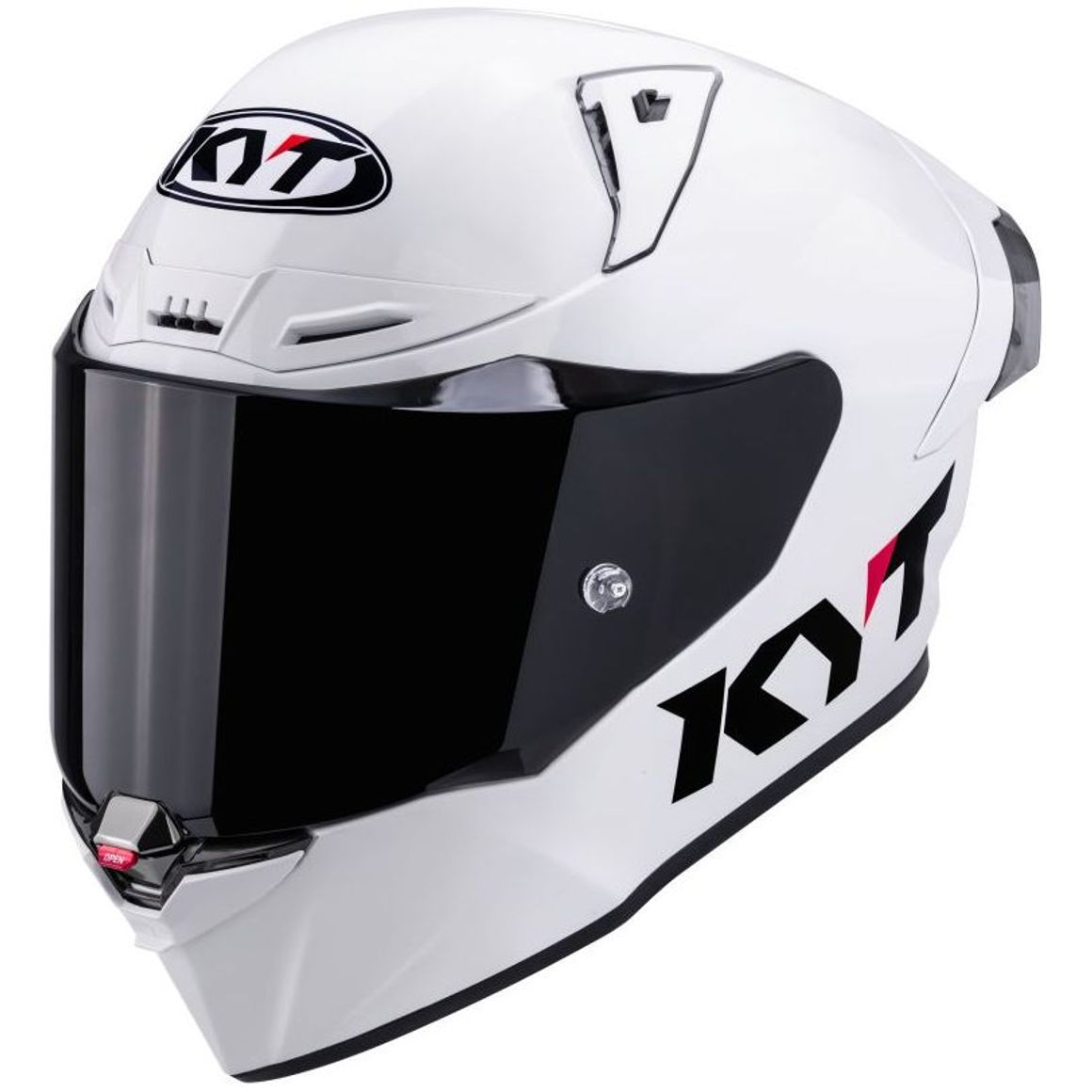 Casco Integrale KYT R1R PLAIN - (White) Casco Integrale KYT R1R PLAIN - (White)