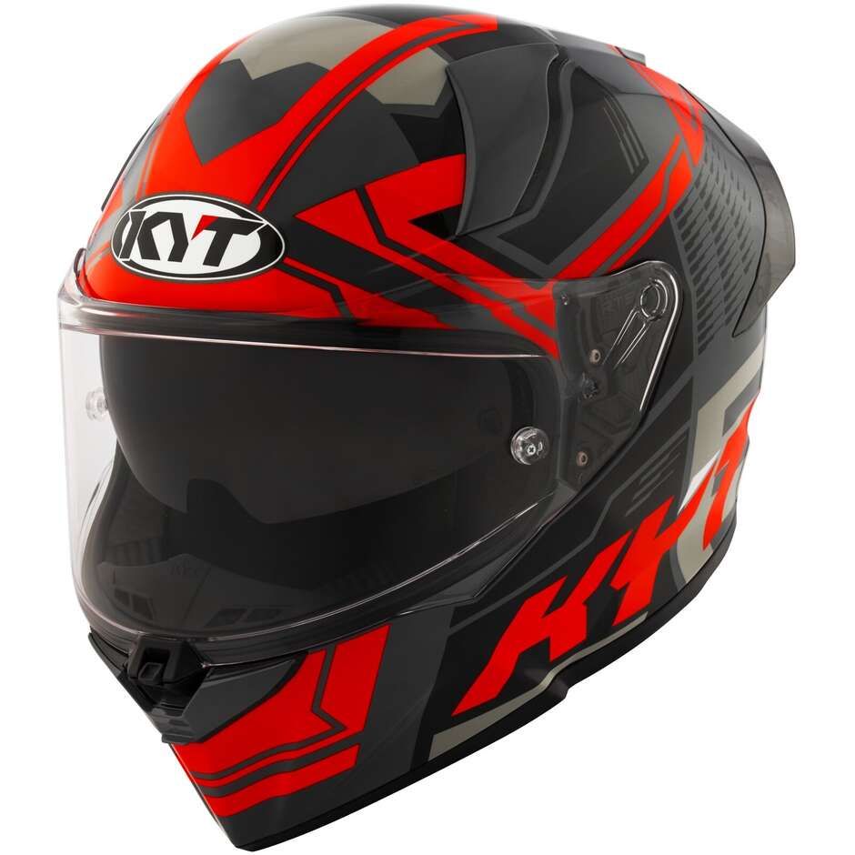 Casco Integrale KYT R2R OCTANE - (Red)
