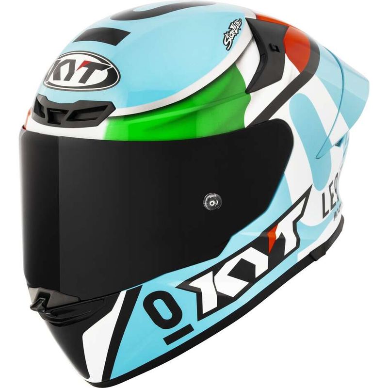 Casco Integrale KYT TT-REVO LEOPARD REPLICA TRICOLORE