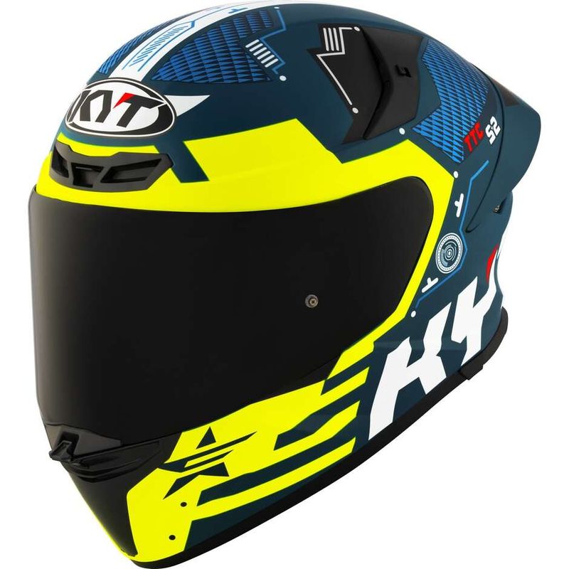 Casco Intergrale KYT TT-REVO FUSELAGE - (Matt Yellow)