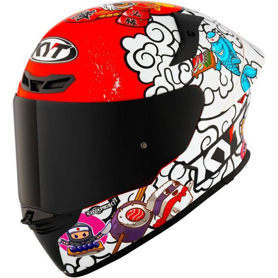 Casco Integrale KYT TT-REVO SUSHI TIME
