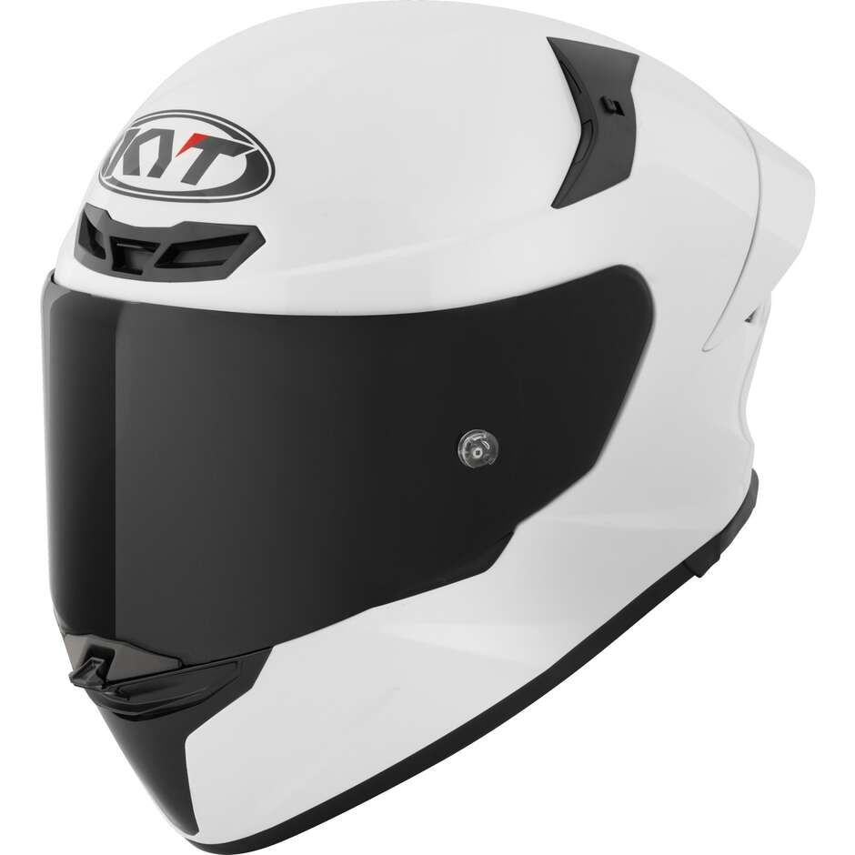 Casco Integrale KYT TT-REVO PLAIN - (White)