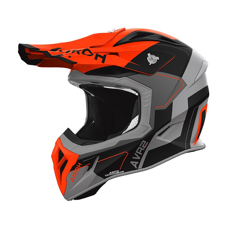 Casco Cross AIROH AVIATOR ACE 2 SHIELD - (Orange Matt)