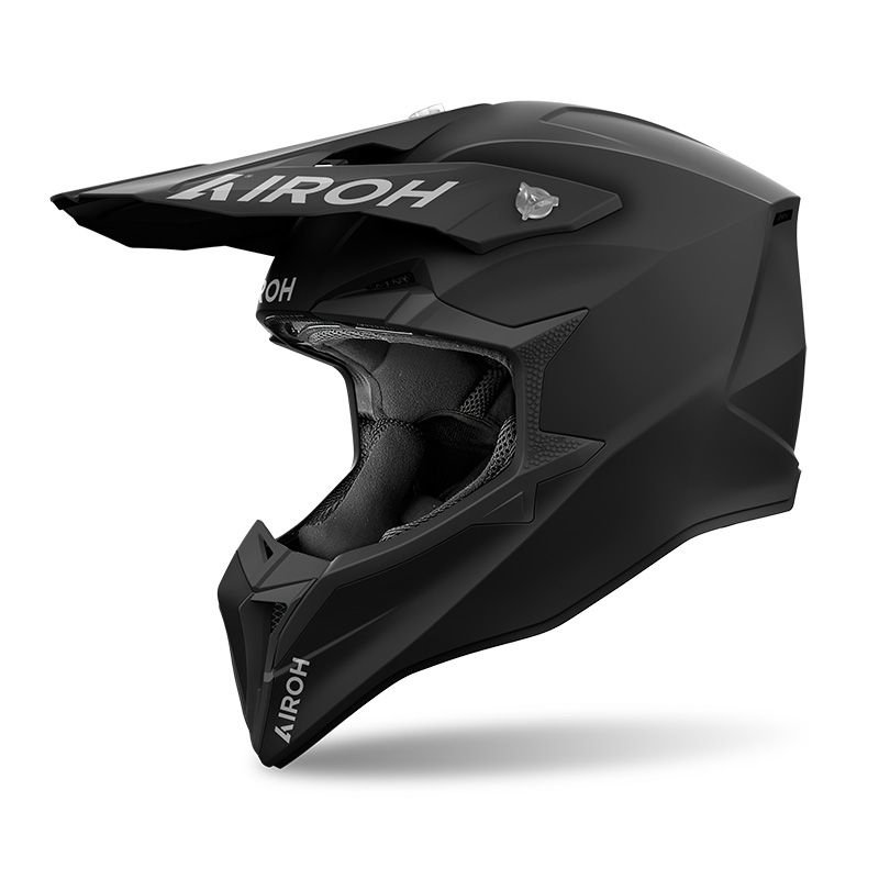 Casco Cross AIROH WRAAAP COLOR - (Black Matt) Casco Cross AIROH WRAAAP COLOR - (Black Matt)