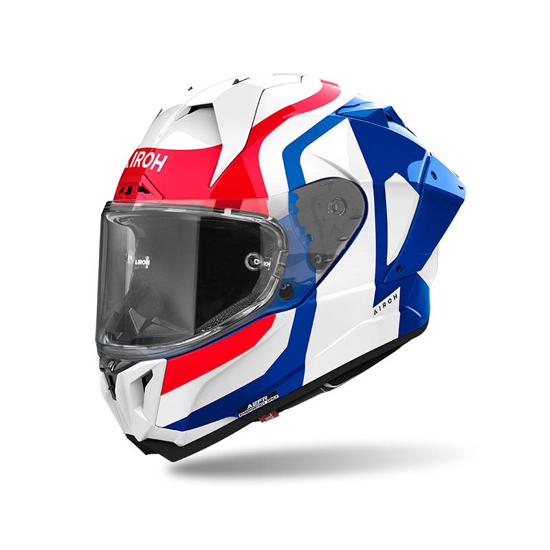 Casco Integrale AIROH GP800 COMPETITION - (Blue/Red Gloss)