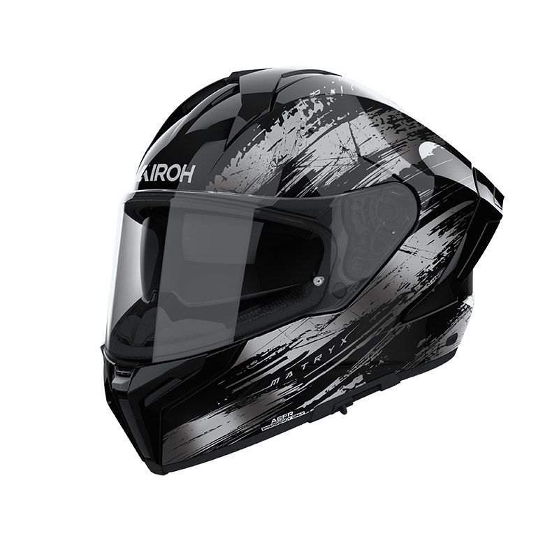 Casco Integrale AIROH MATRYX REFLEX - (Grey Gloss)