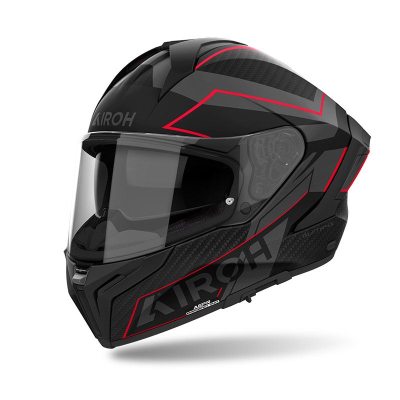 Casco Integrale AIROH MATRYX SENTINEL - (Red Matt)