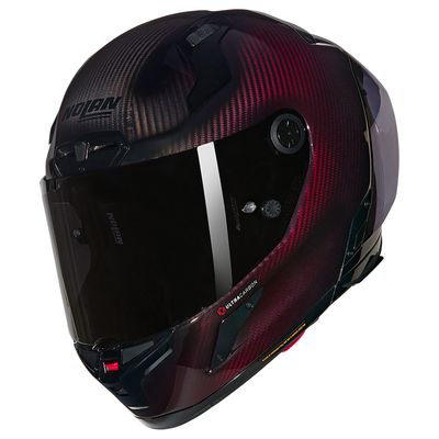 Casco Integrale NOLAN X-804 RS ULTRA CARBON LIQUIDO - (Carbonio/Rosso) Casco Integrale NOLAN X-804 RS ULTRA CARBON LIQUIDO - (Carbonio/Rosso)