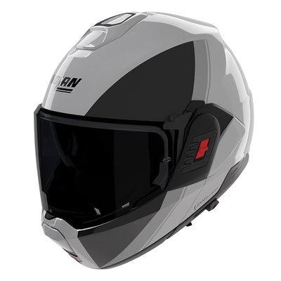 Casco Modulare Ribaltabile NOLAN N120-1 VERNICIATURA SPECIALE - (Perla/Nero/Grigio) Casco Modulare Ribaltabile NOLAN N120-1 VERNICIATURA SPECIALE - (Perla/Nero/Grigio)