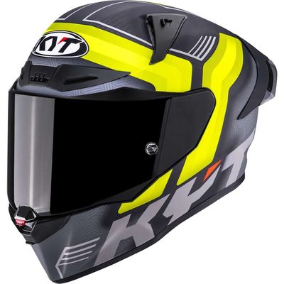 Casco Integrale KYT R1R CARBON ACCELERATOR - (Yellow) Casco Integrale KYT R1R CARBON ACCELERATOR - (Yellow)