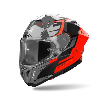 Casco Integrale AIROH GP800 MASTER - (Orange Gloss) Casco Integrale AIROH GP800 MASTER - (Orange Gloss)
