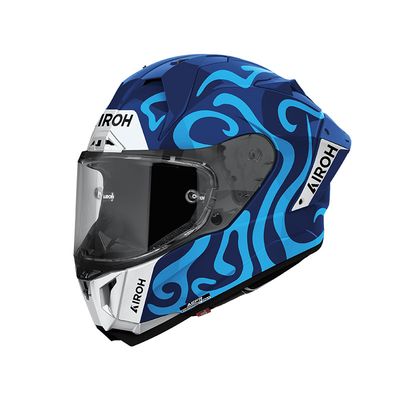 Casco Integrale AIROH GP800 SWAIN - (Blue Gloss) Casco Integrale AIROH GP800 SWAIN - (Blue Gloss)