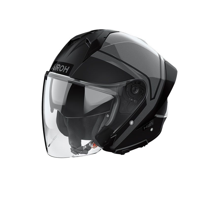 Casco Jet AIROH H21 SQUARE - (Matt/Gloss)