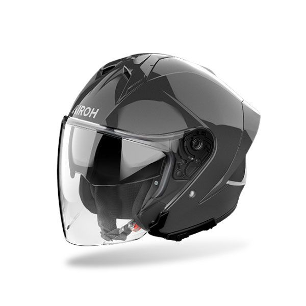 Casco Jet AIROH H21 COLOR - (Dark Grey Gloss)