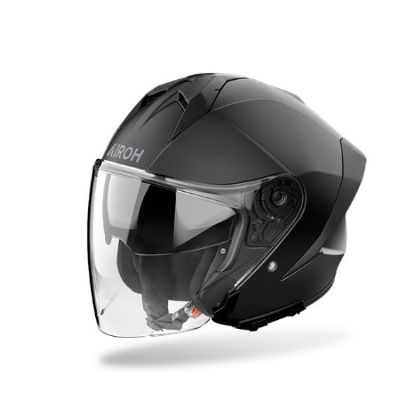 Casco Jet AIROH H21 COLOR - (Black Matt)