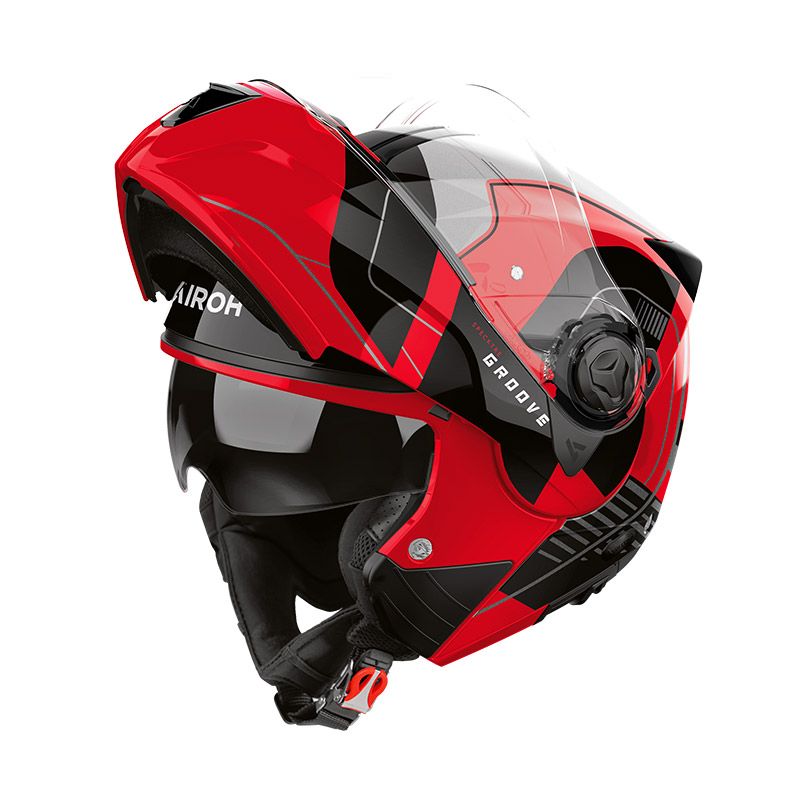 Casco Modulare AIROH SPECKTRE GROOVE - (Red Gloss)