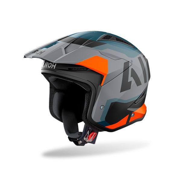 Casco Jet AIROH TRR 2 JUPITER - (Orange Matt)