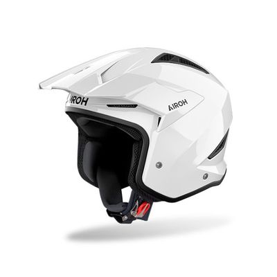 Casco Jet AIROH TRR 2 COLOR - (White Gloss)