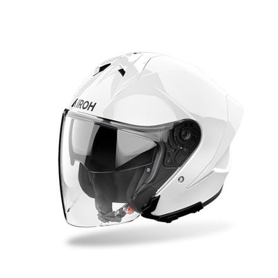 Casco Jet AIROH H21 COLOR - (White Gloss)
