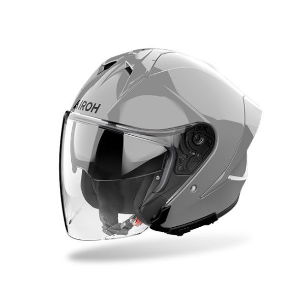 Casco Jet AIROH H21 COLOR - (Concrete Grey Gloss)