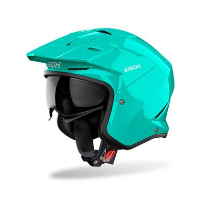 Casco Jet AIROH KOMBAKT COLOR - (Aquamarine Gloss)