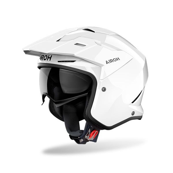 Casco Jet AIROH KOMBAKT COLOR - (White Gloss)