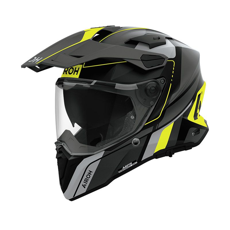 Casco Integrale Enduro AIROH COMMANDER 2 SKIP - (Yellow Matt)