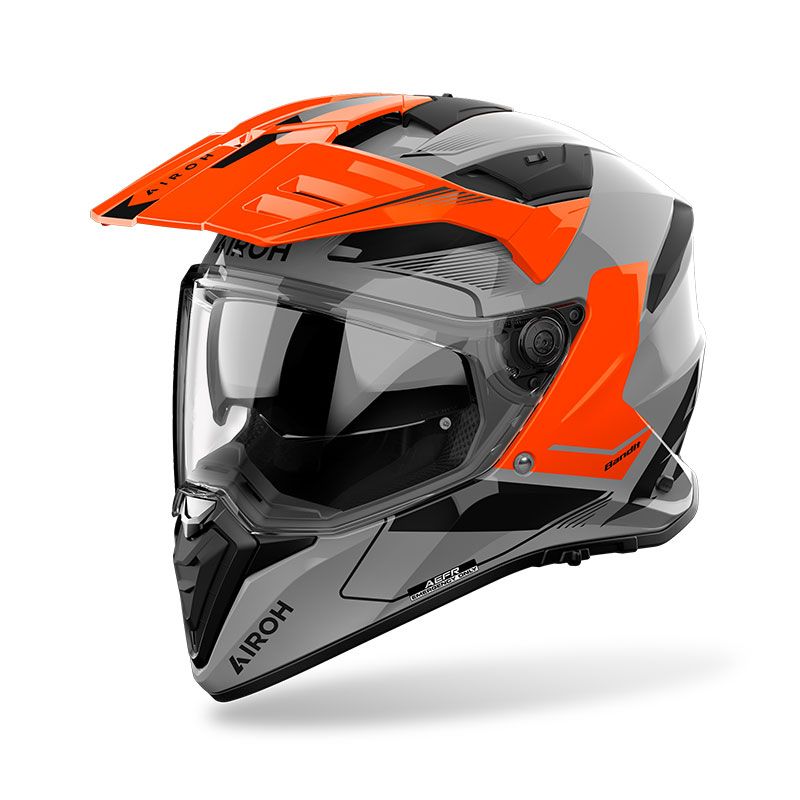Casco Integrale Enduro AIROH BANDIT TUNE - (Orange Gloss)