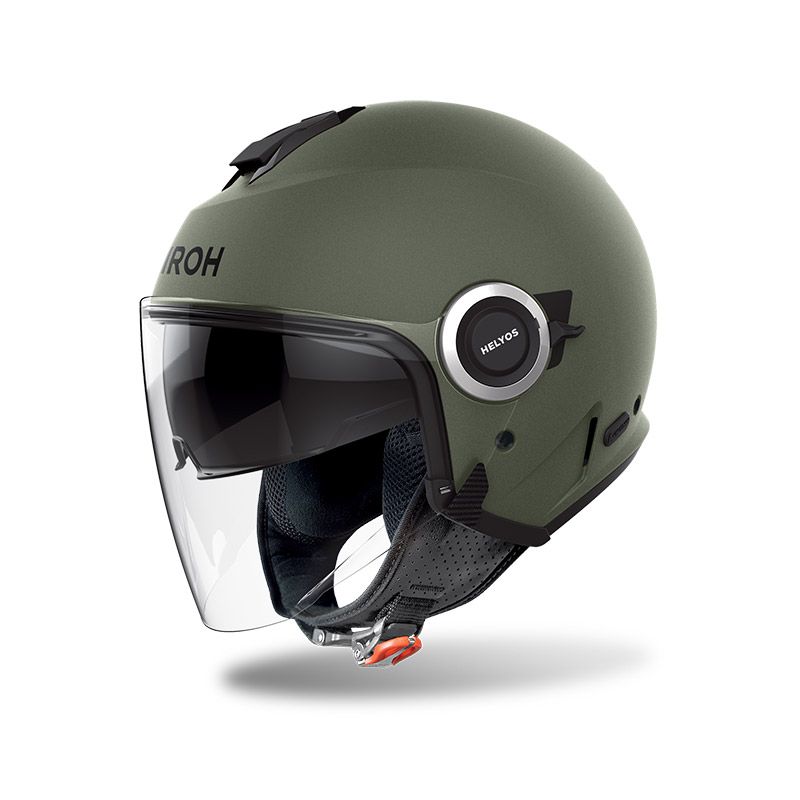 Casco Jet AIROH HELIOS COLOR - (Military Green Matt) Casco Jet AIROH HELIOS COLOR - (Military Green Matt)