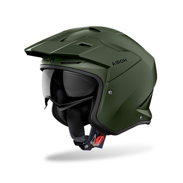 Casco Jet AIROH KOMBAKT COLOR - (Military Green Matt)