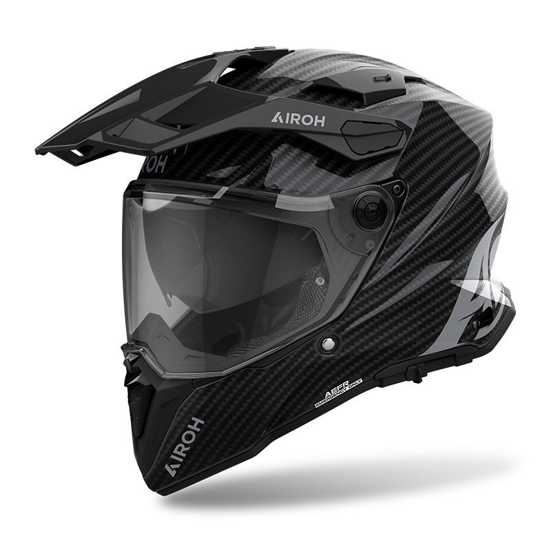 Casco Integrale Enduro AIROH COMMANDER 2 CARBON - (Gloss)