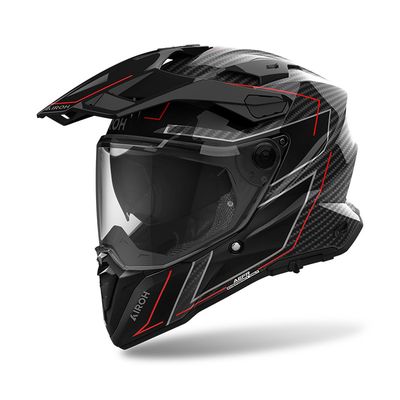 Casco Integrale Enduro AIROH COMMENDER 2 CARBON - (Stylish) Casco Integrale Enduro AIROH COMMENDER 2 CARBON - (Stylish)