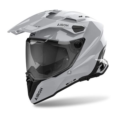 Casco Integrale Enduro AIROH COMMANDER 2 COLOR - (Cement Grey Gloss) Casco Integrale Enduro AIROH COMMANDER 2 COLOR - (Cement Grey Gloss)
