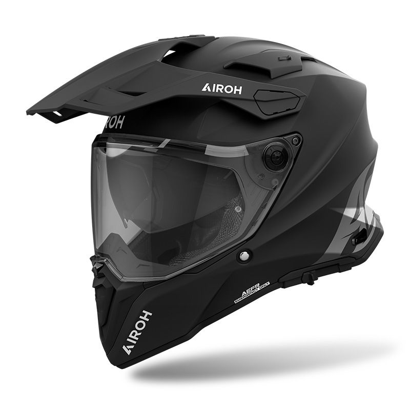 Casco Integrale Enduro AIROH COMMANDER 2 COLOR - (Black Matt)
