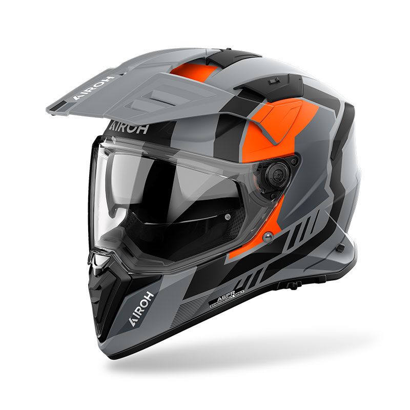 Casco Integrale Enduro AIROH BANDIT HORN - (Orange Matt)