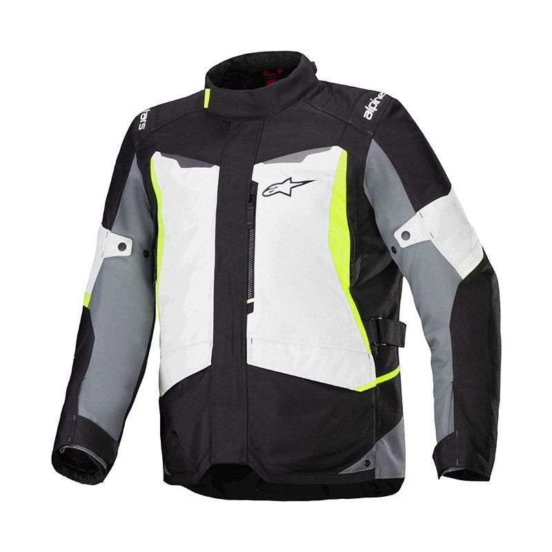 Giacca ALPINESTARS ST-1 WP - (Ice Gray/Black/Yellow Fluo)