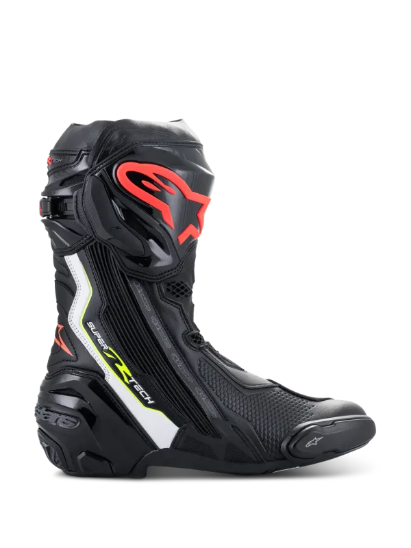 Stivali Moto ALPINESTARS SUPERTECH R - (Black/Red Fluo/Yellow Fluo) Stivali Moto ALPINESTARS SUPERTECH R - (Black/Red Fluo/Yellow Fluo)