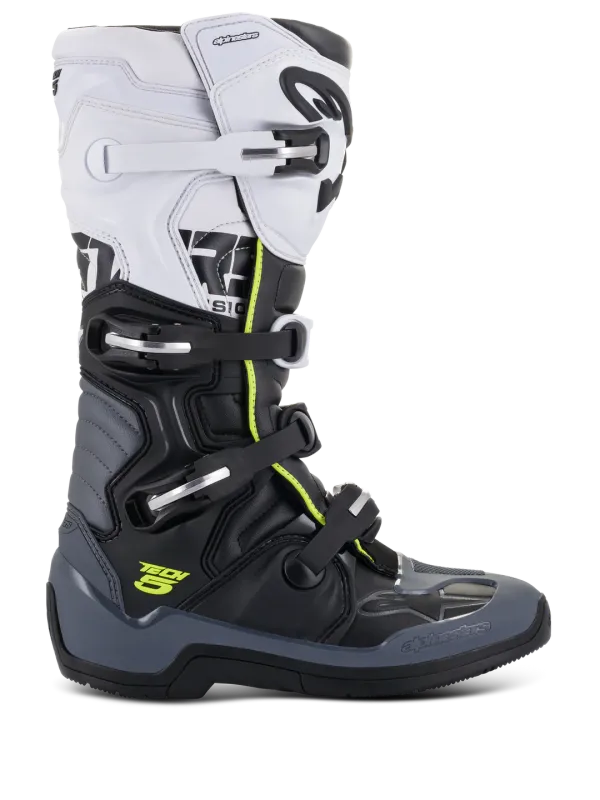 Stivali Cross ALPINESTARS TECH 5 - (Black/Grey/White)