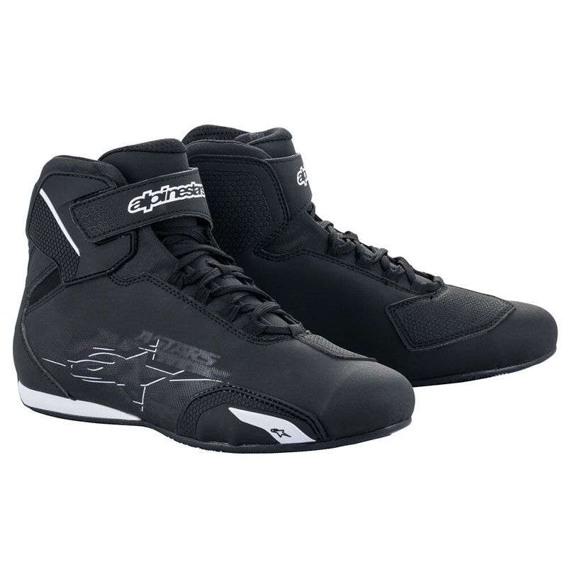 Scarpe Moto ALPINESTARS SEKTOR - (Black/White)