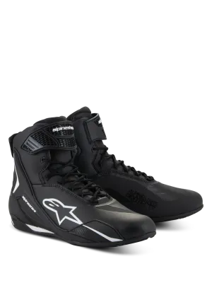 Scarpe Moto ALPINESTARS FASTER-4 - (Black/White)