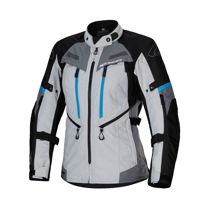 Giacca Donna ALPINESTARS STELLA BOGOTA PRO DRYSTAR - (Ice Gray/Black/Cyan)