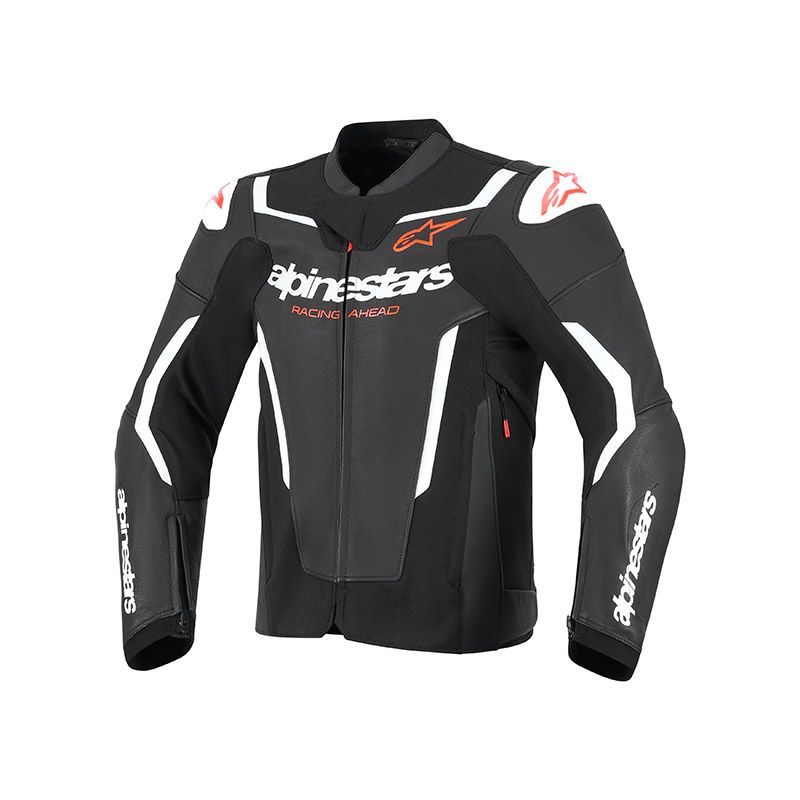 Giacca Pelle ALPINESTARS GP FORCE V2 - (Black/White)