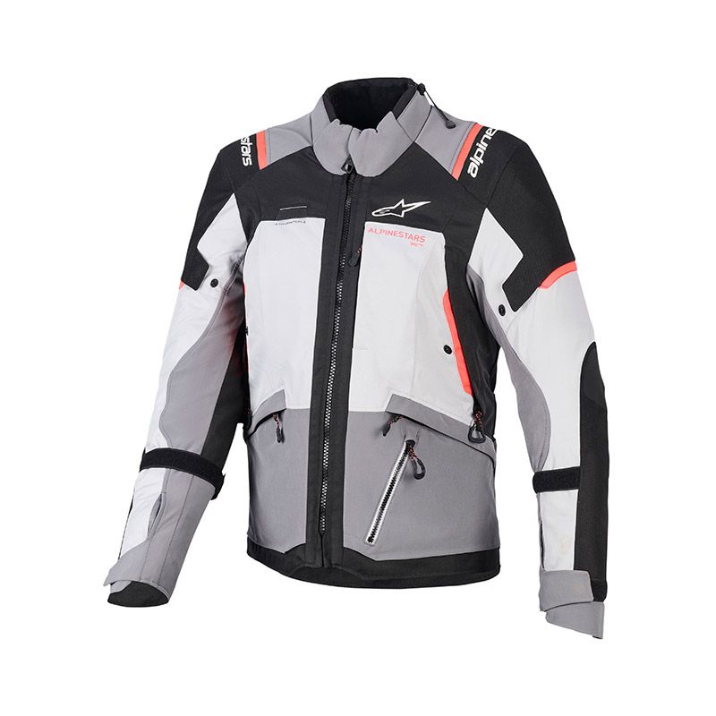 Giacca Donna ALPINESTARS STELLA ANDES V4 DRYSTAR - (Dark Gray/Ice Gray/Black/Coral Fluo)