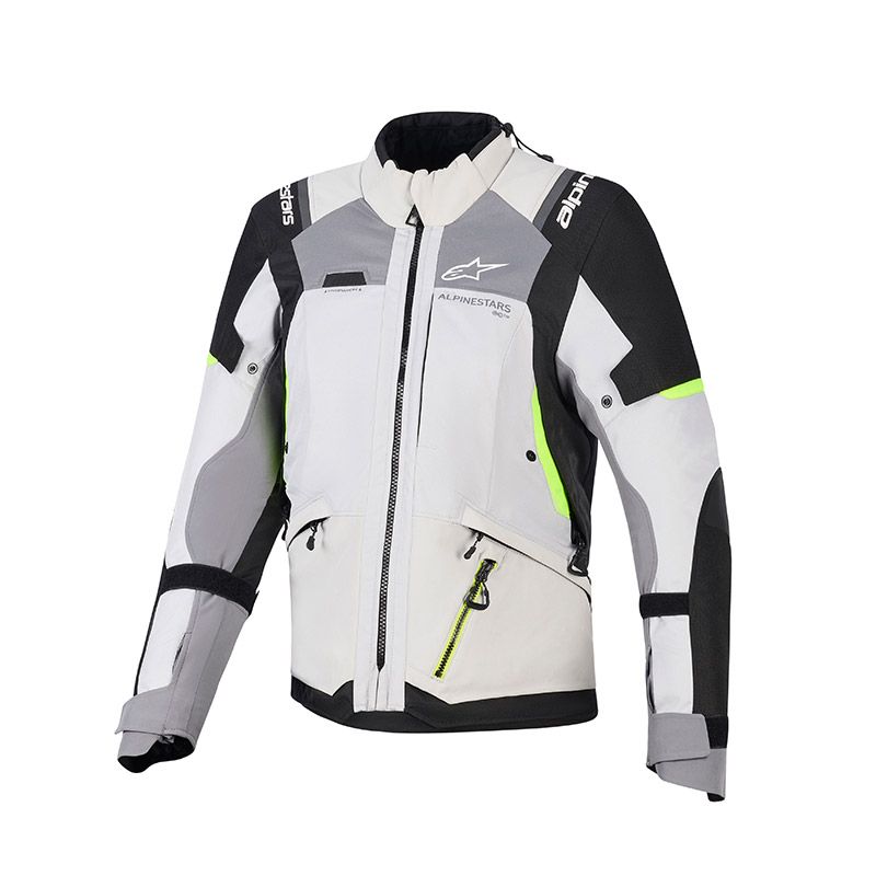 Giacca Donna ALPINESTARS STELLA ANDES V4 DRYSTAR - (Dark Gray/Ice Gray/Black/Yellow Fluo)